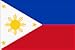 Philippines Flag Sheet of 12 Vinyl Stickers