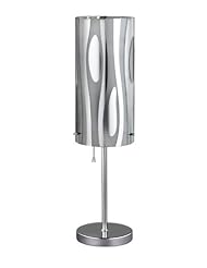 CANARM LTD. ITL392A18CH Cloe 1 Bulb Table Lamp Light, Chrome