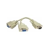 Euronetwork VGA splitter: 1x HD15 M to 2x HD15 F, 0.2m