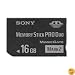 Sony 16 GB Memory Stick PRO Duo Flash Memory Card MSMT16G