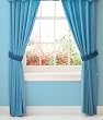 Choppy Blue 84 inch Drapes