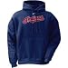 Nike Cleveland Indians Navy Blue Tackle Hoody Sweatshirt