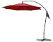 Ace Evert Banana Offset Umbrella 8511, 10 ft, Polyester, Terra Cotta
