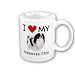 I Love My Japanese Chin Coffee Mug