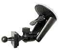 CM017-5PS-2+AP2TGN: 5" Windshield Pedestal with Pan Swivel for Garmin Nuvi