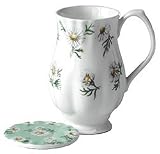 Royal Albert Remedy Teas Mug and Matching Coaster, Chamomile