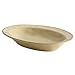 Rachael Ray Cucina Dinnerware 12-Inch Stoneware Oval Serving Bowl, Almond Cream