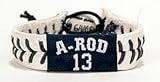 New York Yankees Alex Rodriguez Authentic Baseball Bracelet