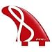 Sporting Goods : FCS FG-3 Fiberglass Surfboard Fin Set