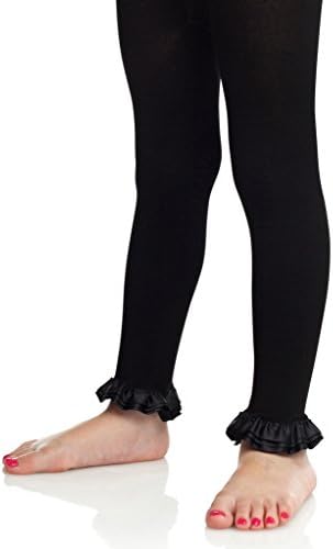Celegrity Baby Girls Ruffle Leggings-Footless Tights 12-24M Black