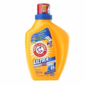 Arm & Hammer 4x Liquid Laundry, Ultra Power Refreshing Falls, 45 Fluid Ounce