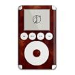 Rusted Design iPod 3G Protective Decal Skin Sticker