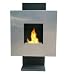 Anywhere Fireplace - Tribeca Stainless Steel Ventless Fireplace
