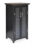 WINSOME TRADING-92722-Wine Cabinet w/2 Glass Doors