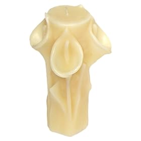 Sculpted Calla lily Decorative Hand-made Unscented Candle Lamp - 6