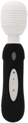 Waterproof Wireless Vibrating Multi Function Vibratex Mystic Wand Massager - Black