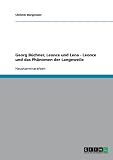 Georg B�chner, Leonce und Lena - Leonce und das Ph�nomen der Langeweile