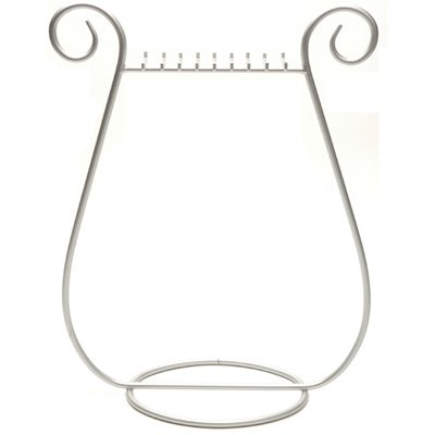 Click here to buy Necklace Holder - Holds multiple necklaces bracelets - Metal.