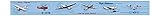 York Wallcoverings Friends Forever JE3603BD Take Flight Airplane Pre-Pasted Wallpaper Border, Light 