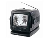FC-9200 5 B&W TV Set w/ AM FM Radio -