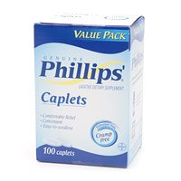 Phillips' Laxative Caplets  100-Count