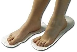STICKY FEET AIRBRUSH TANNING FOAM FOOT PADS 50-PAIR, 100-EA