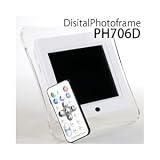 7インチワイドTFT液晶 動画や音楽も再生できるデジタルフォトフレーム [PH706D]の画像