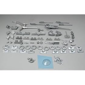 2105 Deck Hardware 1218 USS Crocket Gun Boat from Dumas Gas Boats