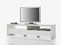 Exklusiver TV Tisch Function Board Highgloss Lack weiss 160 cm