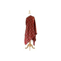 Olive n Figs 100% Wool Designer Style Checks Shawl/Wrap - 4 Colors