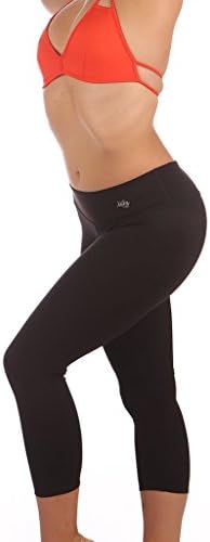 Aerial Capri (S/M (4-6), Black)