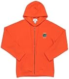 NCAA Florida Gators Antigua Ladies Mango Orange Front Zip Fleece Hoody