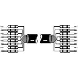 Mogami Gold 8 Channel TRS-TRS Snake Cable 10 Feet