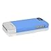 Incipio Edge Chrome Case for iPhone 5/5s - Retail Packaging - Light Blue with Chrome Silver