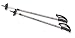 Atlas 2 Piece Elektra Women's Snowshoe Poles