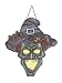 Witch Plaque Wall Hanging Halloween Party Decoration (B291)