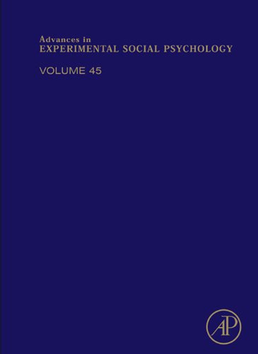 Advances in Experimental Social Psychology