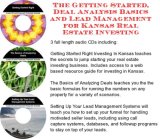 The Getting Started, Deal Analysis Basics, Lead Management for Kansas Real Estate Investing