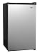 Kitchen & Housewares : Sunpentown RF440S 4.4 cu. ft. Top-Freezer Refrigerator with Manual Defrost, Can Dispenser and Tall Bottle Rack: Stainless Steel
