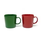 イッタラ （iittala） ティーマ（TEEMA） マグカップ グリーン&レッド ペアセット【並行輸入品】