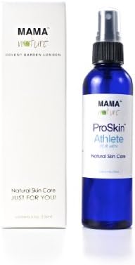 ProSkin Athlete for Men Natural Skin Care by Mama Nature of London (4 fl oz) - Jock Itch,Sweat Rash,Athlete's Foot,Deodorant,Body Odour