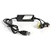 StarTech.com S-Video to USB 2.0 Video Capture Cable - 1 x RCA, 1 x S-Video, 2 x RCA Audio - 1 x Type A - Black