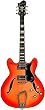 Hagstrom Viking Deluxe Electric Guitar (Cherry Sunburst)