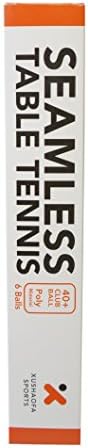Xushaofa 40+ Seamless Poly Table Tennis Balls - 1 Star (24 Balls)