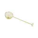Lot de 10 &eacute;cumoires pour fondue chinoise or