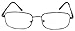In Style Eyes Enda Middle - Italian Design Bifocal Magnification Reading Glasses - Wired Metal Frame, Non-Polarized Lens - Pewter - 1.5x