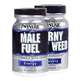 Male Fuel Combo - Male Fuel + Horny Goat Weed for Fast Energy Recovery, (Twinlab)