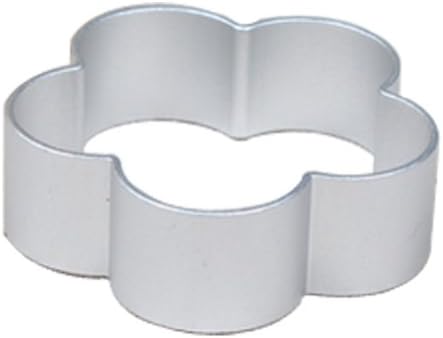 Wocuz Baking Cookie Cutter Aluminum Wintersweet Shape Cutter Cut Outs Mold for Party 10 Pcs