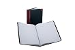 Boorum & Pease 21 Series Columnar Book, Quad Ruled, 150 Page, Black/Red (21-150-Q)