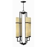 Cordillera Eight Light Chandelier in Rustic Iron